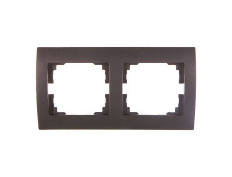 LOGI Ramka podwójna pozioma Grafit 021470041 25295