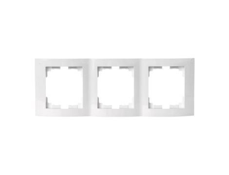 LOGI Ramka potrójna pionowa Biały 021530002 25123
