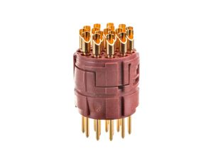 Wkład do złączy okrągłych 17-pinowy EPIC M23 17P SLM styki męski lutowany 73028000 /5 szt./