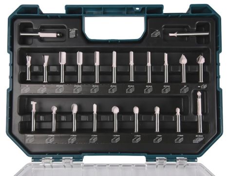 MAKITA FREZY DO ROWKÓW 8mm ZESTAW 22szt. - 3