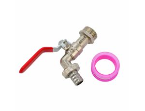 AWTOOLS KRAN OGRODOWY CYNK NIKLOWANY  3/4