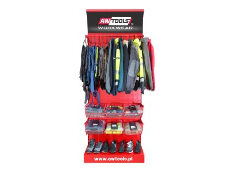 REGAŁ AW WORKWEAR WYSTAWOWY