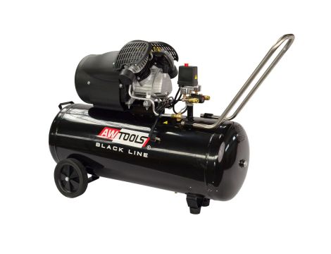 AWTOOLS KOMPRESOR AC100V 100L V 3,0HP BLACK LINE - 3