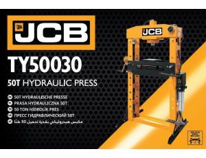 JCB PRASA HYDRAULICZNA Z MANOM. 50T