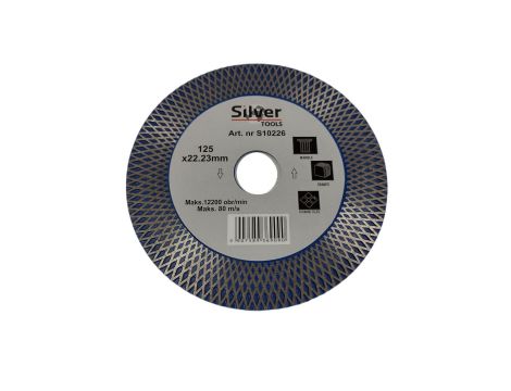 SILVER TARCZA DIAMENTOWA DO CIĘCIA I SZLIFOWANIA 125x1,8mm