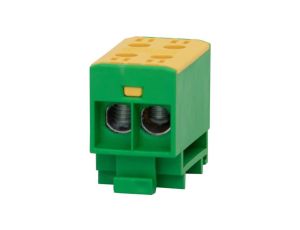 Złączka szynowa ZU 1-torowa (2x35/2x35mm2) Al/Cu - żółto/zielona