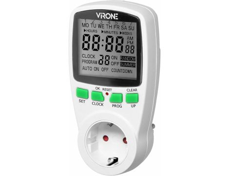 ORNO ELEKTRONICZNY PROGRAMATOR CZASOWY 16 PROGRAMÓW