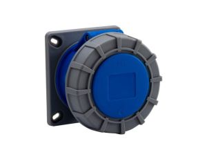 Gniazdo przemysłowe tablicowe proste 32A 3p /FE/ IP67