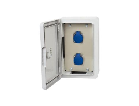 Rozdzielnica budowlana RB-200 - gniazda 2x230V