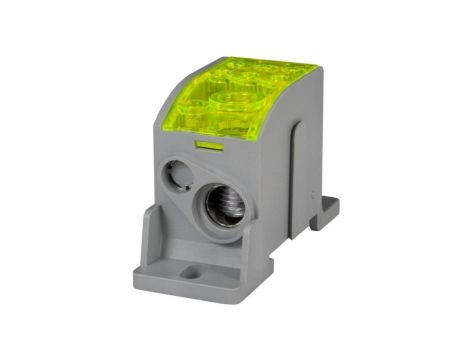 Blok rozdzielczy LKN 160A (1x70/1x16 - 6x16) Al/Cu- żółty