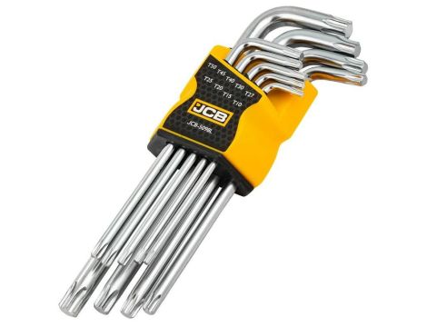 JCB TORX  9szt. /DŁ.  T10-T50