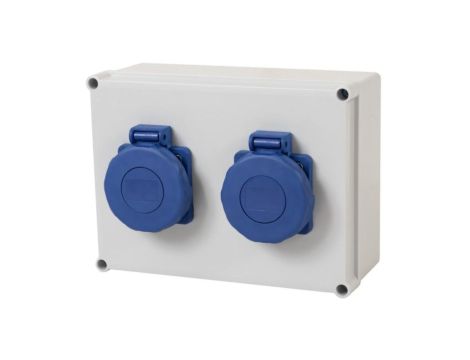 Rozdzielnica R-190 - gniazda 2x230V IP65