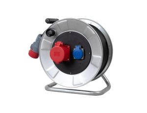 Przedłużacz siłowy na bębnie metalowym BORDO-320 32A 5p, 230V, wt.32/5 OPD 5x4 /20m/