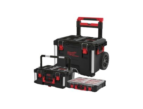 MILWAUKEE PACKOUT ZESTAW WÓZEK - 2