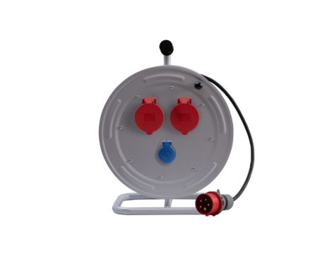 Przedłużacz siłowy MAKARA-370 16A 5p, 32A 5p, 230V, wtyczka 16A 5p OW 5x2,5 -40m