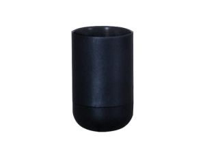 Oprawka termoplastyczna E27-6 - czarna 4A, 250V