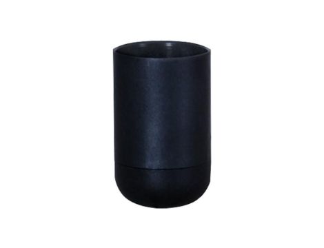 Oprawka termoplastyczna E27-6 - czarna 4A, 250V