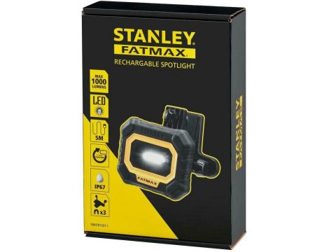 STANLEY LAMPA LED AKUM. FATMAX 1000lm IP67