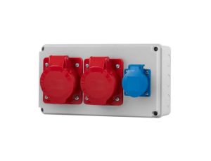 Rozdzielnica HORIZONTAL - gniazda 16A 5p, 32A 5p, 230V