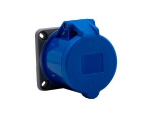 Gniazdo przemysłowe tablicowe proste 32A 3p 250V/FE/ IP44