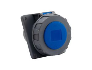 Gniazdo przemysłowe tablicowe skośne 32A 3p /FE/ IP67