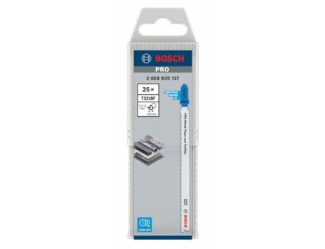 BOSCH BRZESZCZOT T PRO METAL PIPES AND PROFILES T321BF 132 mm /25szt. 2608655127
