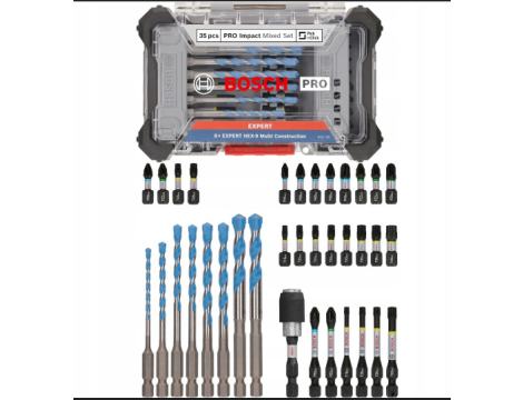 BOSCH ZESTAW WIERTEŁ I BITÓW 35szt. 2608521U82