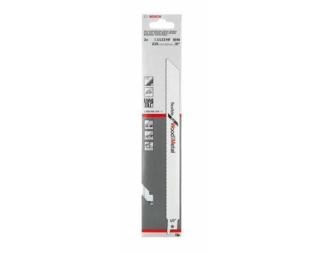 BOSCH BRZESZCZOT DO PIŁY SZABLASTEJ 1122 HF /2szt. 225mm 2608656270