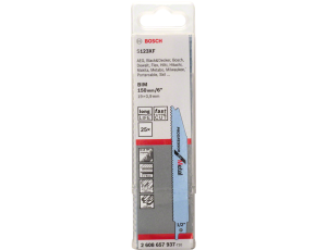 BOSCH BRZESZCZOT DO PIŁY SZABLASTEJ S123 XF /25szt. 150mm 2608657937 - image 2