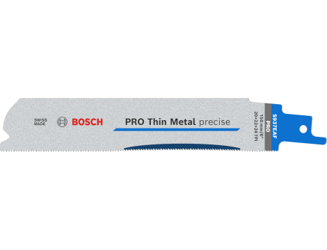 BOSCH BRZESZCZOT DO PIŁY SZABLASTEJ PRO THIN METAL PRECISE S937EAF 1,1 x 25 x 150mm /5szt. 2608658988 - 2