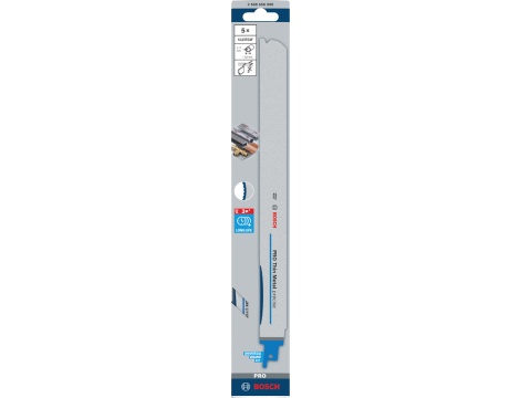 BOSCH BRZESZCZOT DO PIŁY SZABLASTEJ PRO THIN METAL PRECISE S1237EAF 1,1 x 25 x 300mm /5szt. 2608658990