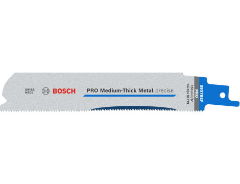 BOSCH BRZESZCZOT DO PIŁY SZABLASTEJ PRO MEDIUM-THICK METAL PRECISE S937BEF 1,1 x 25 x 150mm /5szt. 2608658991 - 2