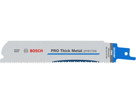BOSCH BRZESZCZOT DO PIŁY SZABLASTEJ PRO THICK METAL PRECISE S937HBF 1,1 x 25 x 150mm /5szt. 2608658997 - 2