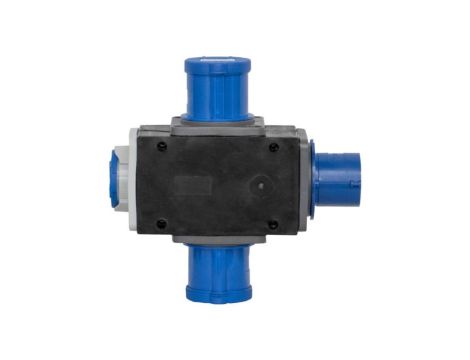 Rozdzielnica PARMA - wtyczka 32A 3p, gniazda 2x32A 3p, 230V