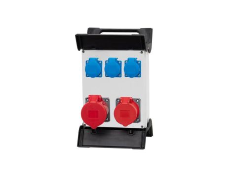 Rozdzielnica R-240 - gniazda 2x16/5, 3x230V na stelażu plastikowym