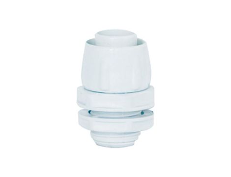 Dławik do rury elastycznej GUS fi 40 mm / MG50 szary IP65