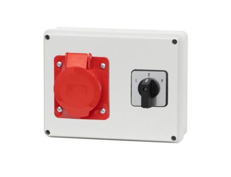 Rozdzielnica R-190 - gniazda 16A 5p, L/P(16A)