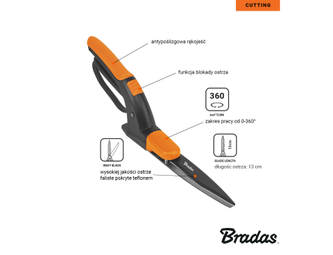 NOŻYCE DO TRAWY 360  V-SERIES-P - 2