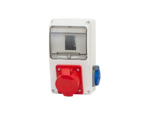 Rozdzielnica LAGO 6M - gniazda 32A 5p, 230V /6 modułów/