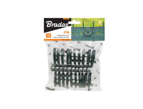 KLIPS DO MOCOWANIE SIATEK CIENIUJĄCYCH ZIELONY /10szt. BUNGEE CORD CLIPS - 4