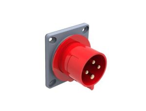 Wtyk siłowy tablicowy odbiornikowy 32A 4p IP44/FE/