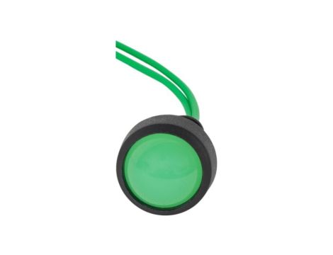 Kontrolka diodowa fi 20mm, 24V zielona/green