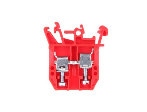 Złączka szynowa 2-przewodowa 10 mm2 czerwony ZUG-G10 A11-0207