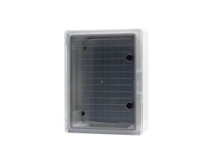 Szafa z tworzywa 500x600x220 mm IP65 drzwi przeźroczyste