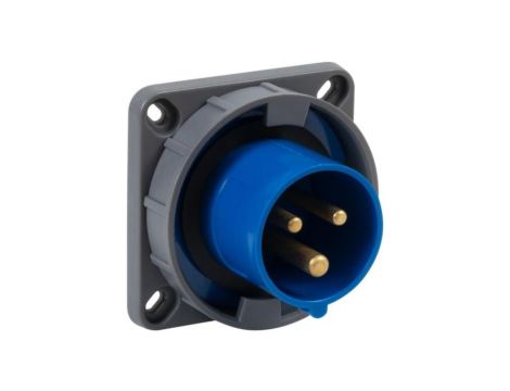 Wtyk przemysłowy tablicowy odbiornikowy 32A 3p /FE/ IP67