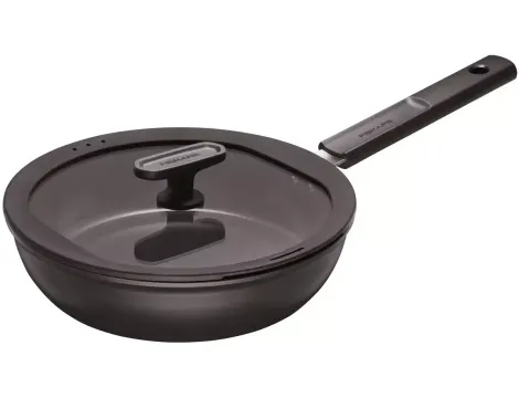 FS.PATELNIA SZEFA KUCHNI 28 CM (3,5 L) Z POWŁOKĄ NIEPRZYWIERAJĄCĄ I Z POKRYWKĄ HARD FACE