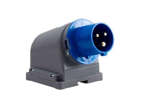 Wtyk przemysłowy stały odbiornikowy 16A 3p IP44 /FE/