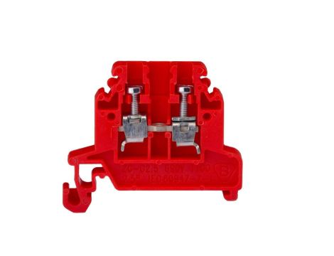 Złączka szynowa 2-przewodowa 2,5 mm2 czerwony ZG-G2,5 A11-8107