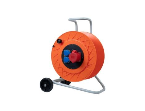 Rozgałęźnik na bębnie plastikowym GOLIA-420 NK 32A 5p, 2x230V IP44