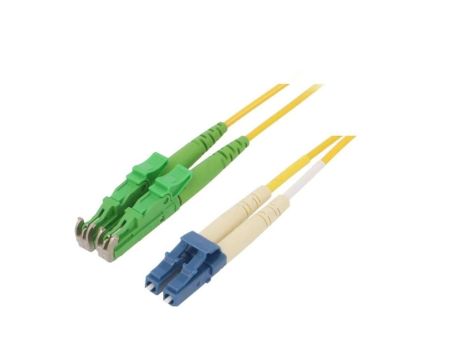 AL-9LC-03I Patch cord światłowodowy OS2 /APC,LC/UPC 3m LSZH
